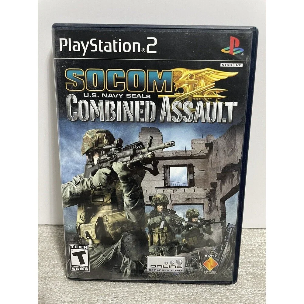 PlayStation 2 Socom Navy Seals Combined Assault PS2